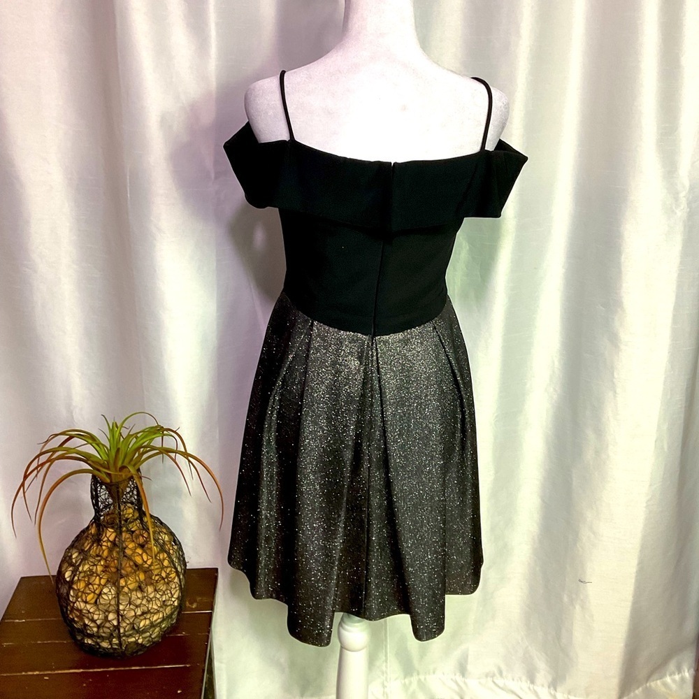 Morgan & Co Jr Woman’s Off Shoulder Dress - Picture 7 of 13